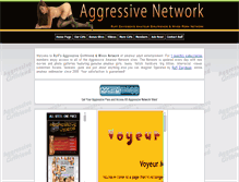 Tablet Screenshot of aggressivenetwork.com